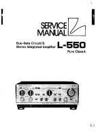 Luxman L-550-Service-Manual